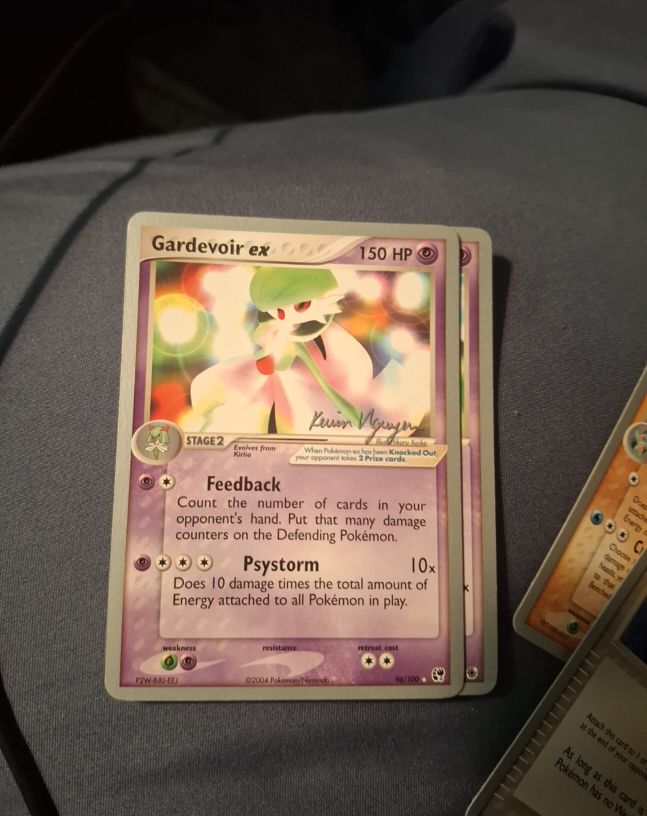 2004 Pokemon EX Sandstorm #96 Gardevoir ex — front