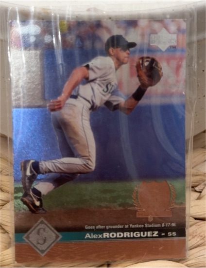 1997 Upper Deck #422 Alex Rodriguez — front