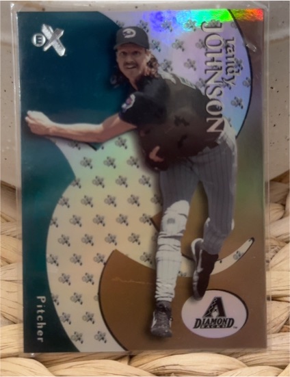 2000 Fleer E-X #21 Randy Johnson — front