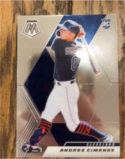 2021 Panini Mosaic #277 Andres Gimenez — front