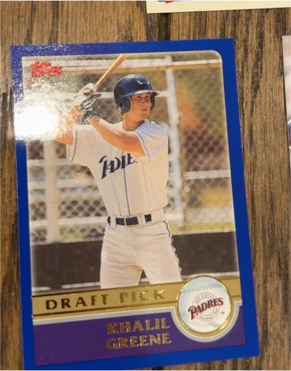 2003 Topps #669 Khalil Greene — front