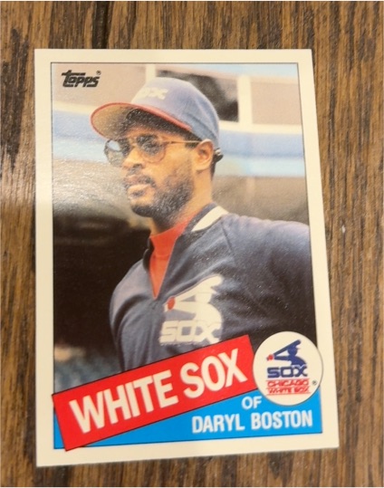 1985 Topps Traded #8T Daryl Boston — front