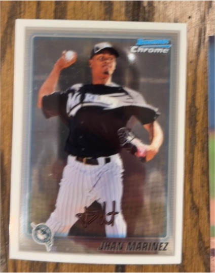 2010 Bowman Chrome Jhan Marinez — front