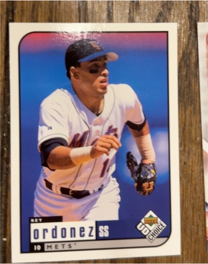 1999 UD Choice #114 Rey Ordonez — front