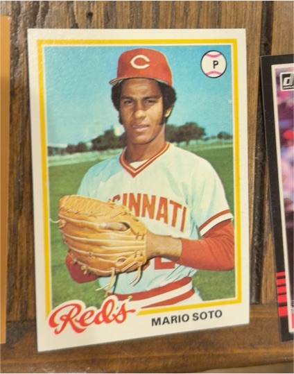 1978 Topps #427 Mario Soto — front