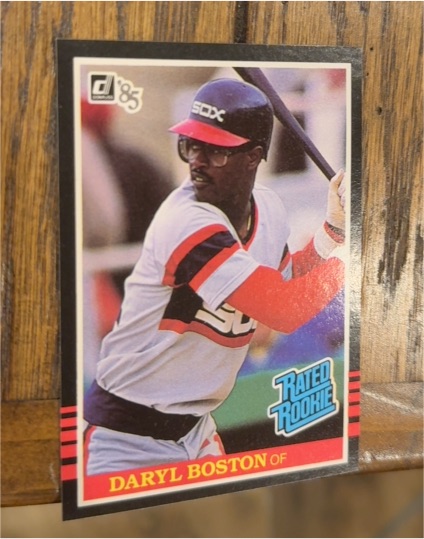 1985 Donruss #33 Daryl Boston — front