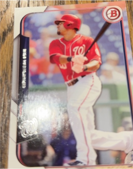 2015 Bowman #11 Ian Desmond — front