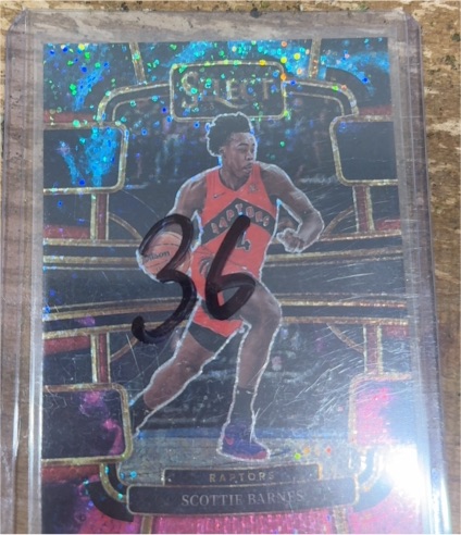 2023 Panini Select #36 Scottie Barnes — front