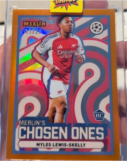 2024-25 Topps Merlin #MC-1 Myles Lewis-Skelly — front