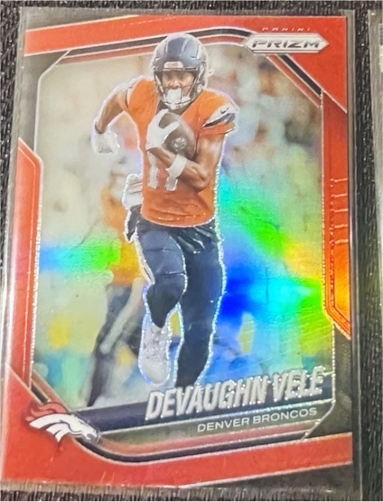 2025 Panini Prizm Football #54 Devaughn Vele — front
