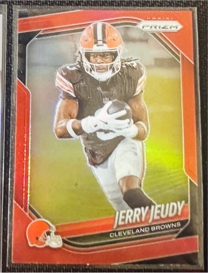 2025 Panini Prizm #Jerry Jeudy — front
