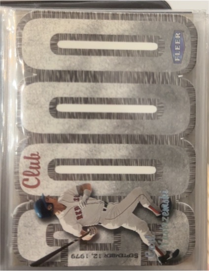 2000 Fleer Club 3000 Dave Winfield — front
