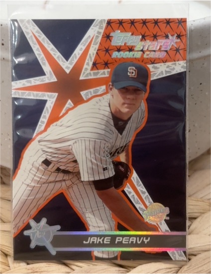 2001 Topps Stars #200 Jake Peavy — front