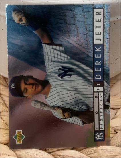 1994 Upper Deck #550 Derek Jeter Top Prospects — front