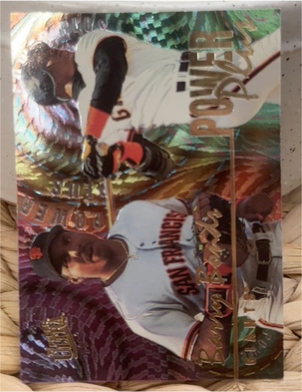 1996 Fleer Ultra Power Plus #2 Barry Bonds — front