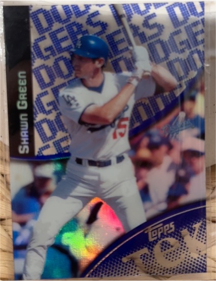 2000 Topps Tek #15A Shawn Green — front
