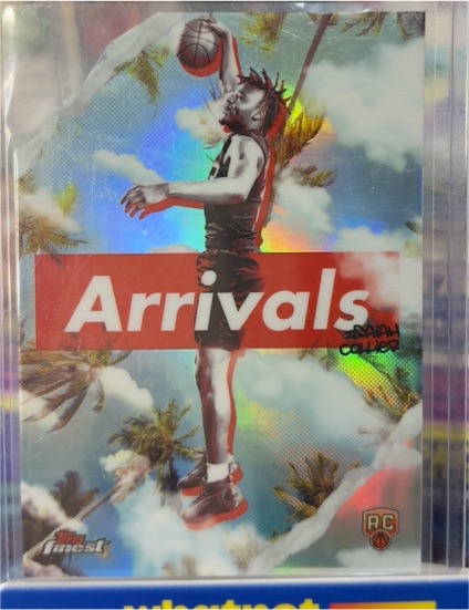 2024-25 Topps Finest Arrivals #A-6 Isaiah Collier — front