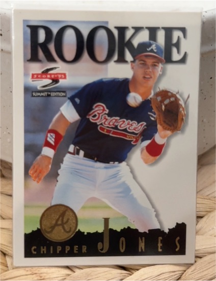 1995 Score Summit #115 Chipper Jones — front
