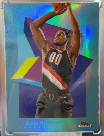 2024-25 Topps Finest #77 Scoot Henderson — front