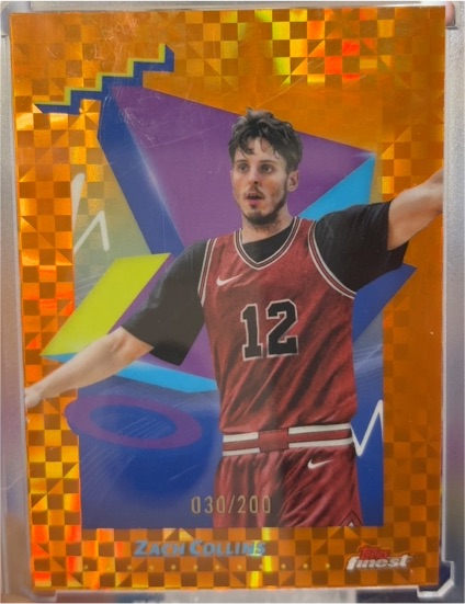 2024-25 Topps Finest #184 Zach Collins — front
