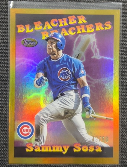2025 Topps Update #BR-6 Sammy Sosa Bleacher Reachers — front