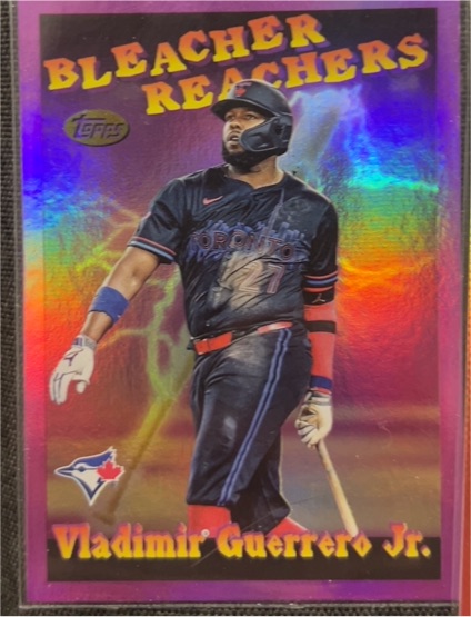 2025 Topps Update #BR-9 Vladimir Guerrero Jr. Bleacher Reachers — front