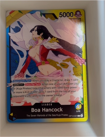 One Piece Card Game 2021 OP14-041 Boa Hancock — front