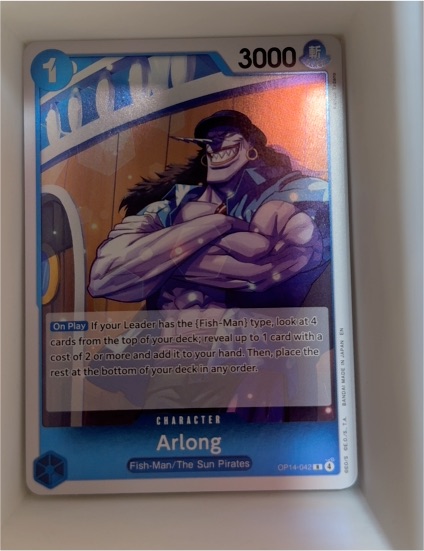 One Piece TCG OP14-042 Arlong — front