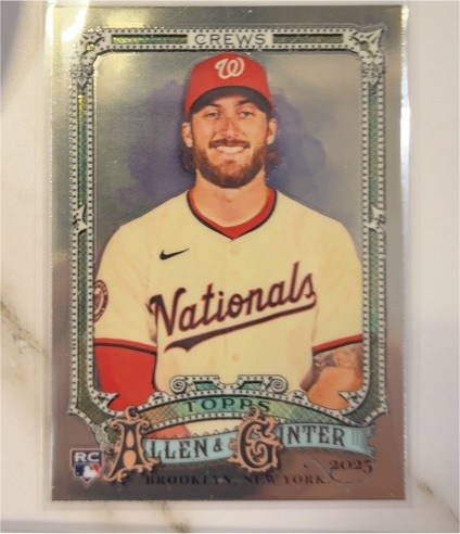 2025 Topps Allen & Ginter #120 Dylan Crews — front