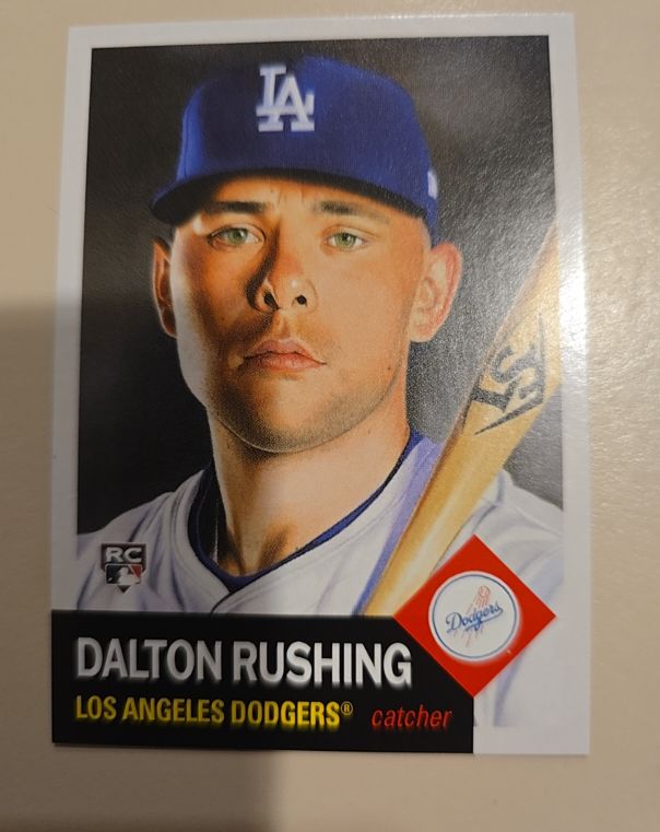2025 Topps Living Set #896 Dalton Rushing — front