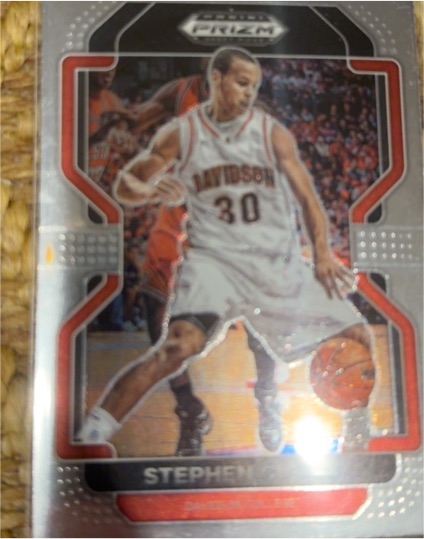 2009 Panini Prizm #30 Stephen Curry — front