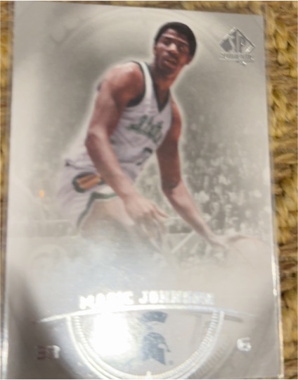 2013-14 Upper Deck SP Authentic #11 Magic Johnson — front