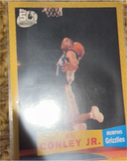 2007-08 Topps 50th Anniversary #114 Mike Conley Jr. — front