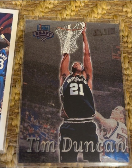 1997-98 Topps Stadium Club #201 Tim Duncan — front