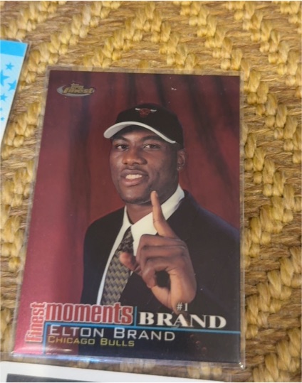 2000 Topps Finest Moments #FM-EB Elton Brand — front