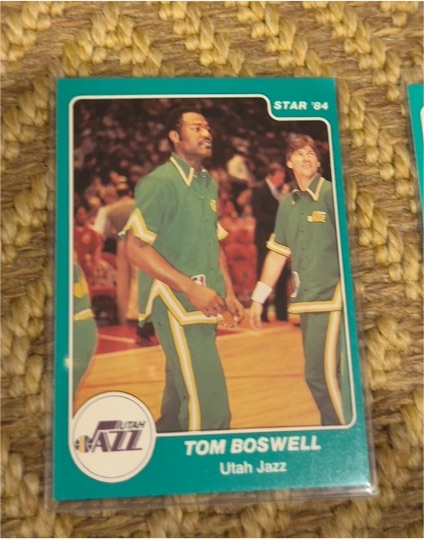 1983-84 Star #142 Tom Boswell — front