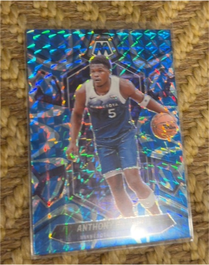 2023-24 Panini Mosaic #33 Anthony Edwards — front