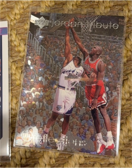 1993 Upper Deck Jordan Tribute Michael Jordan — front