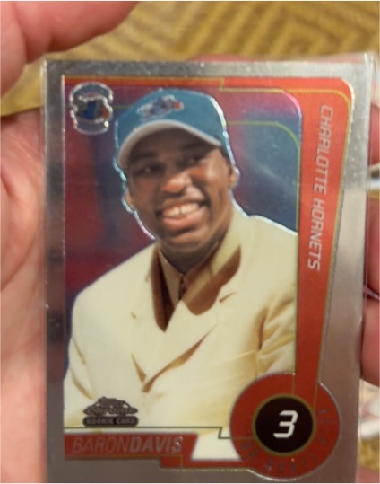 1999-00 Topps Chrome #116 Baron Davis — front