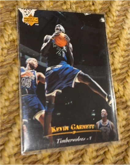 1995-96 Upper Deck #273 Kevin Garnett — front