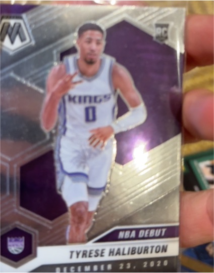 2020-21 Panini Mosaic #264 Tyrese Haliburton — front