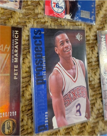 1996-97 Upper Deck SP #141 Allen Iverson — front