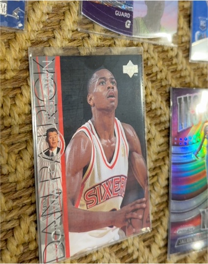 1996-97 Upper Deck #141 Allen Iverson — front