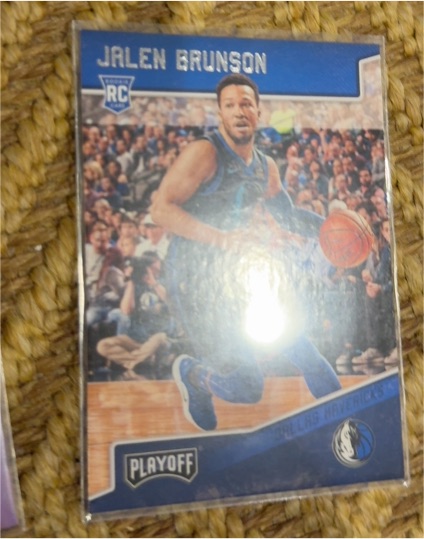 2018-19 Panini Chronicles Playoff #174 Jalen Brunson — front