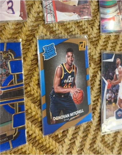 2017-18 Panini Donruss #188 Donovan Mitchell — front