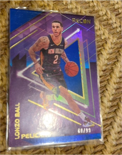 2020-21 Panini Recon #84 Lonzo Ball — front
