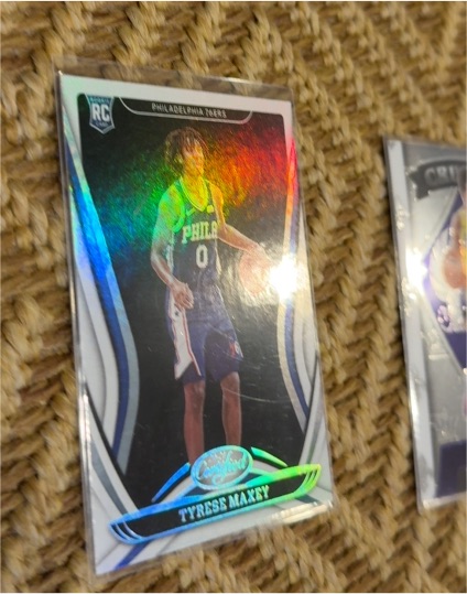2020 Panini Certified #RC Tyrese Maxey — front