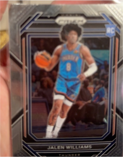 2022-23 Panini Prizm #246 Jalen Williams — front