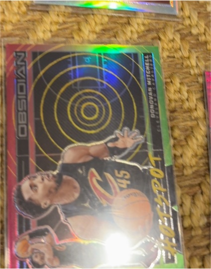 2023-24 Panini Obsidian Hotspot #4 Donovan Mitchell — front