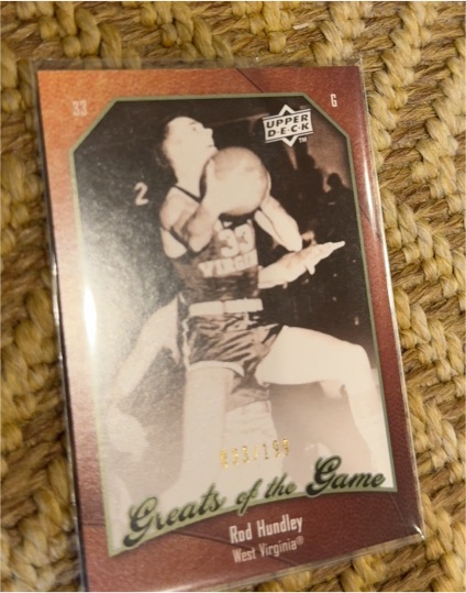 2009 Upper Deck Greats of the Game #33 Rod Hundley — front
